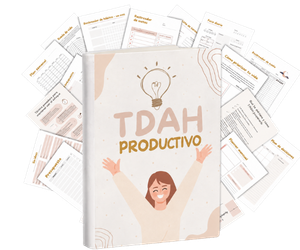 Planner TDAH Productivo — portada y páginas internas
